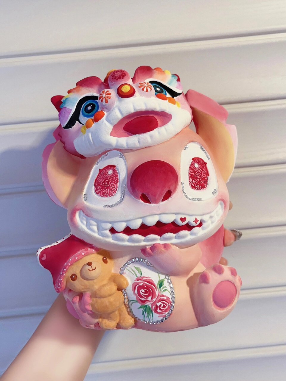 石膏娃娃||狮子头史迪仔