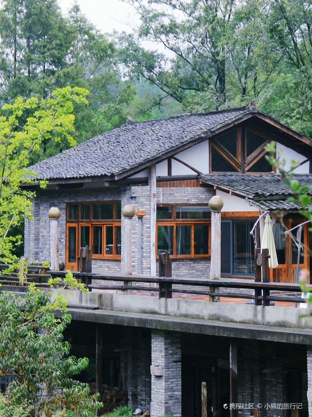 隐匿于山林谷溪旁的民宿||天府红谷·耕读桃源_天台山天府红谷·耕读