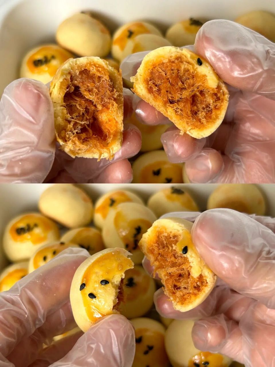 肉松一口酥来喽～收获大家一致好评的配方.