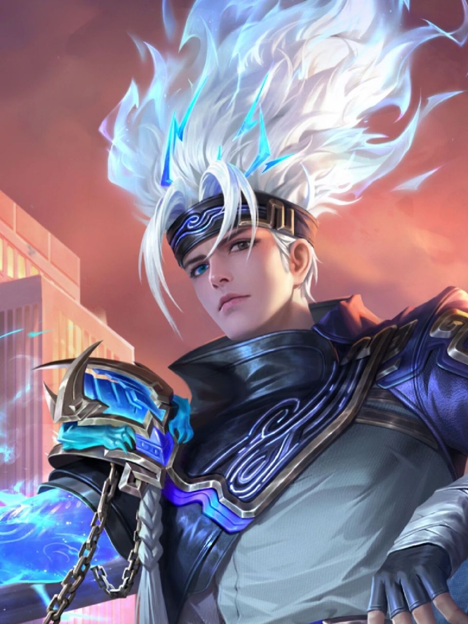 王者荣耀|韩信-弑枪猎影 高清海报 呃 就 怎么说呢.