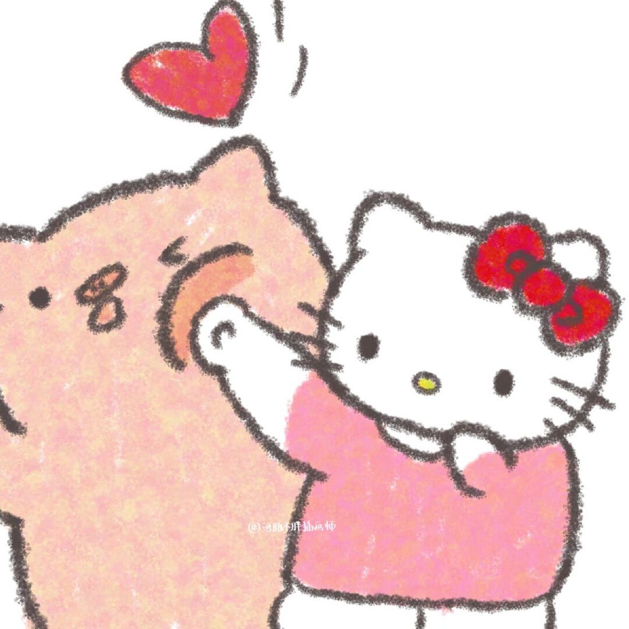 [吃瓜] #头像分享# #头像约稿# #头像# #情头# #kitty# #情头分享