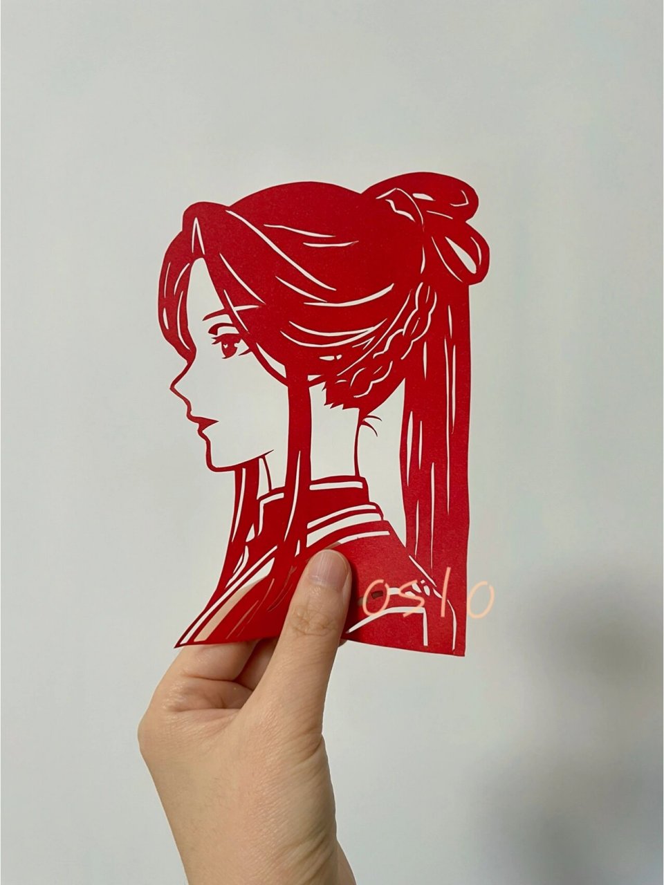 天官赐福 灵文 刻纸剪纸 拖了这么久的灵文终于今天刻好啦 #天官赐福