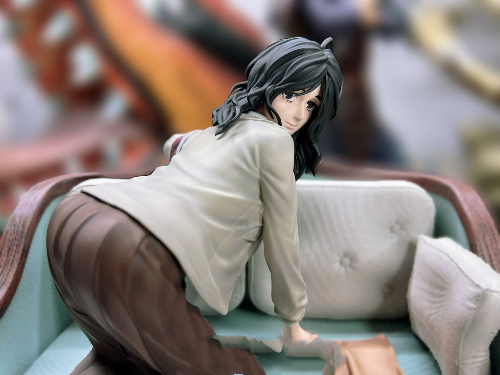 chikara 进击的巨人 gals 皮克·芬格尔 手办 97提前收到的圣诞节