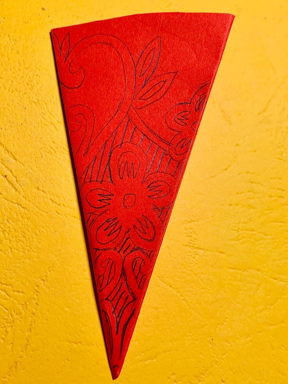 原创剪纸|简单易懂六折窗花图文版教程来啦!