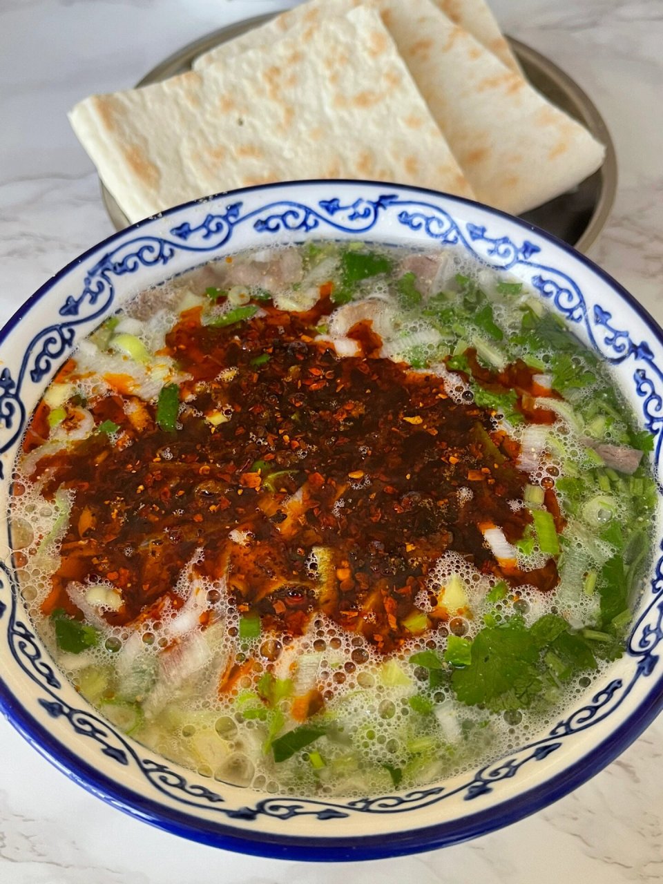 甘肃庆阳清汤羊肉 第一次来甘肃庆阳,以gdp论,这是甘肃省第二大城市,