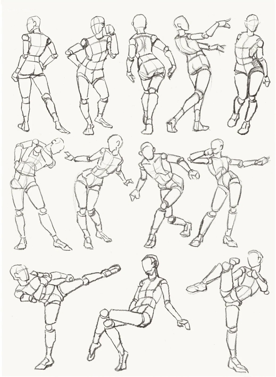 干货分享,人物体块练习很重要!