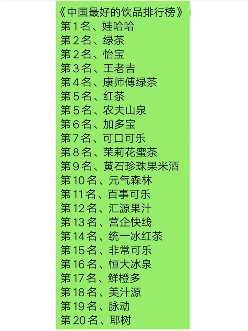 此外,红茶,绿茶等茶饮料也可以. 不过对王老