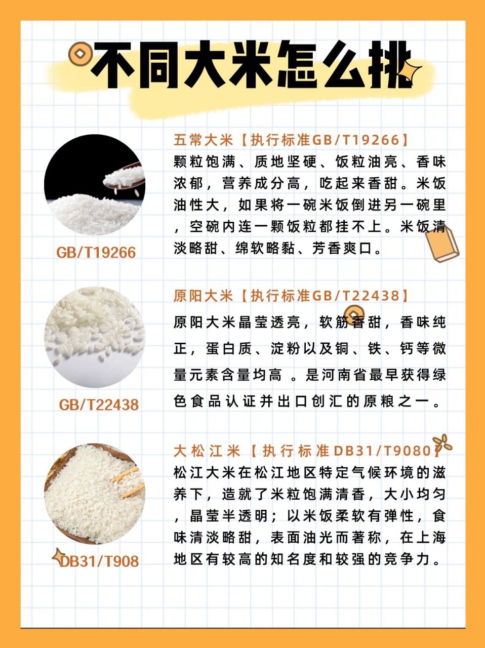 看执行标准!  大家买大米不能只看价格和日期 还要看执行标准号!