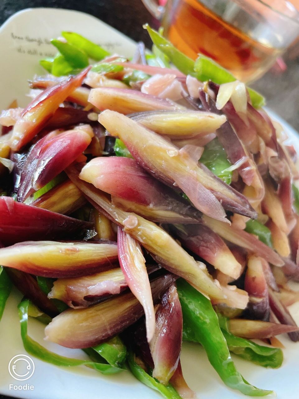 洋火姜,植物本名(阳荷) 这道菜真的爱了,我怎么吃都不腻 减肥的好东西