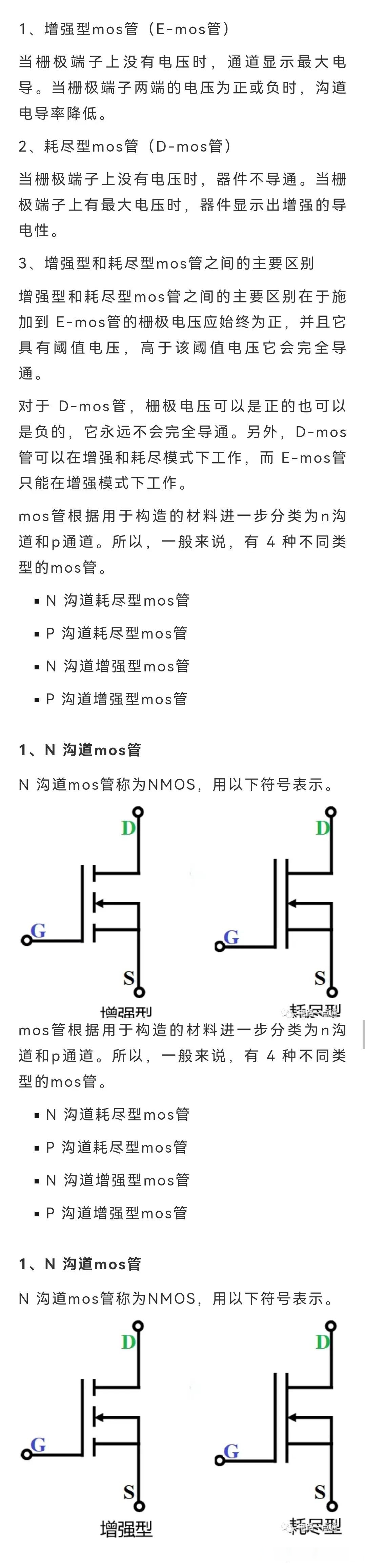 mos管的电路符号 mos管是一个四端器件