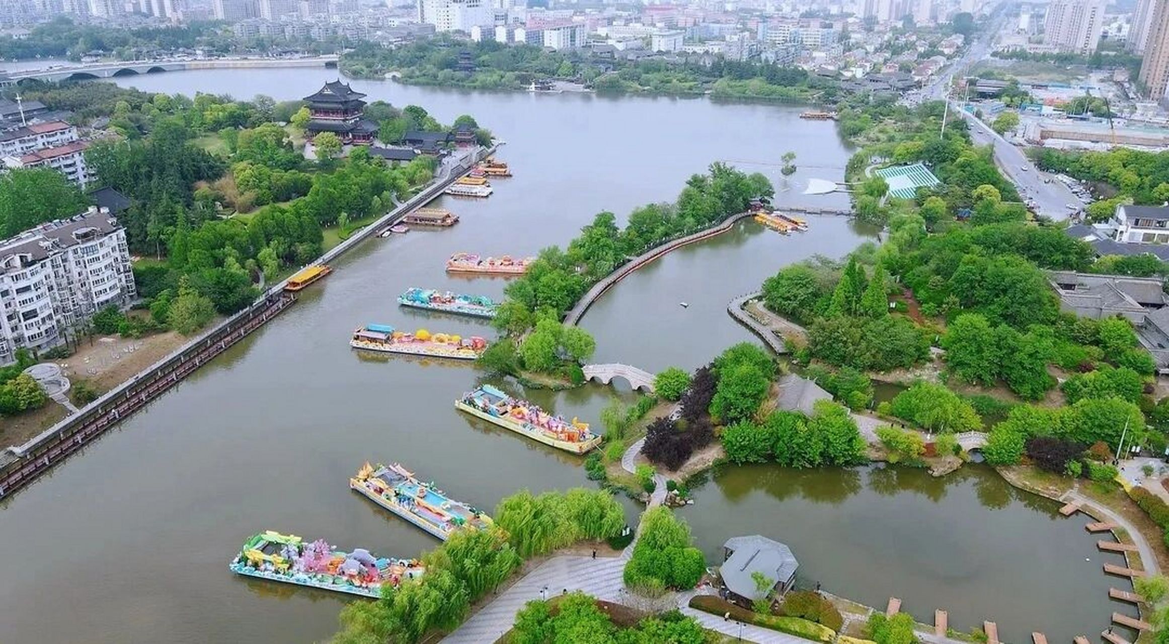 凤城河风景区 97等你来领略水城之美!