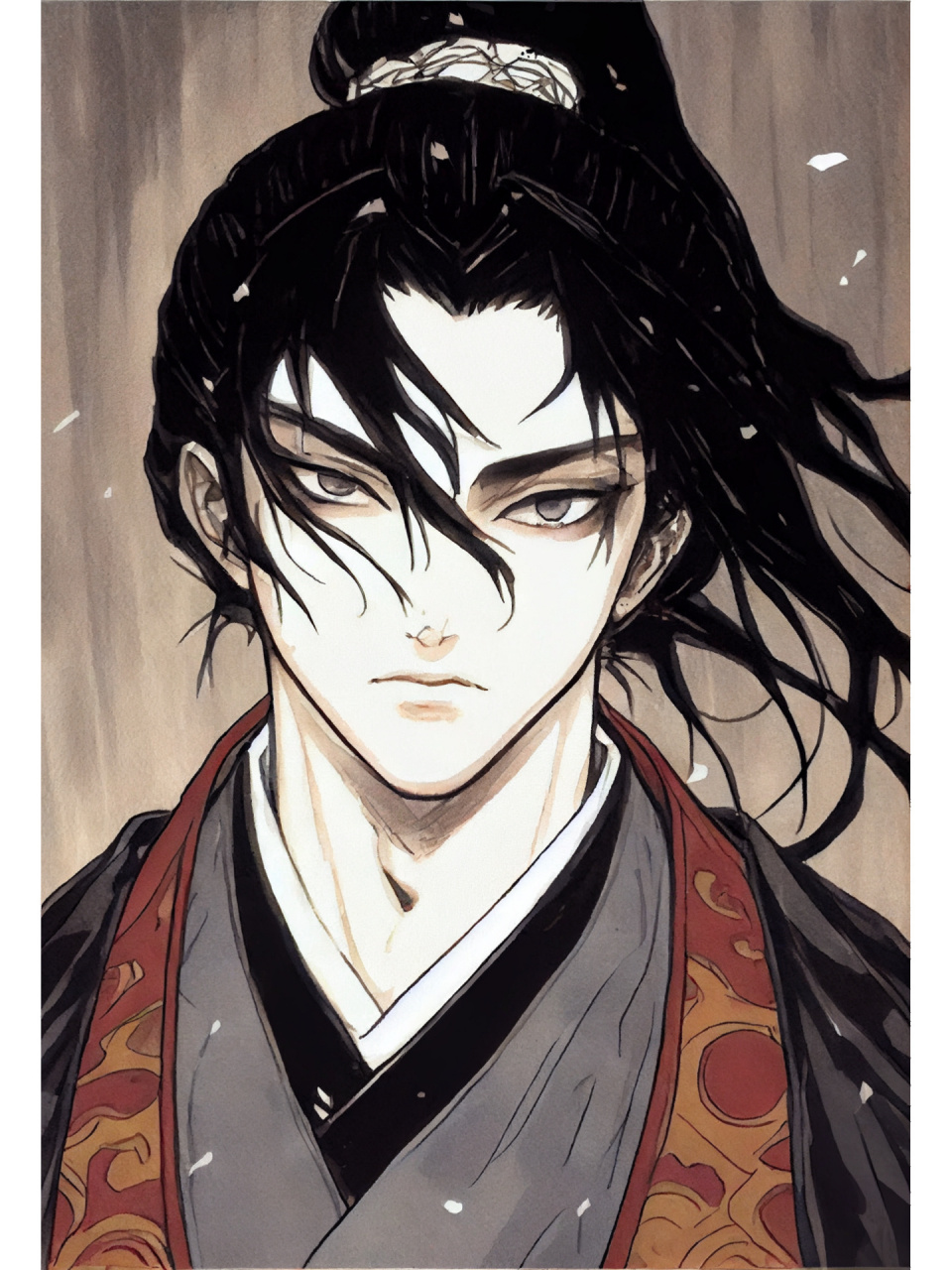 一生有爱何惧风飞沙|国风武侠男生头像系列