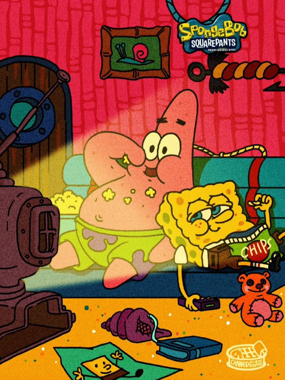 海绵宝宝派大星90 99|今日壁纸 海绵宝宝07不用介绍了吧?