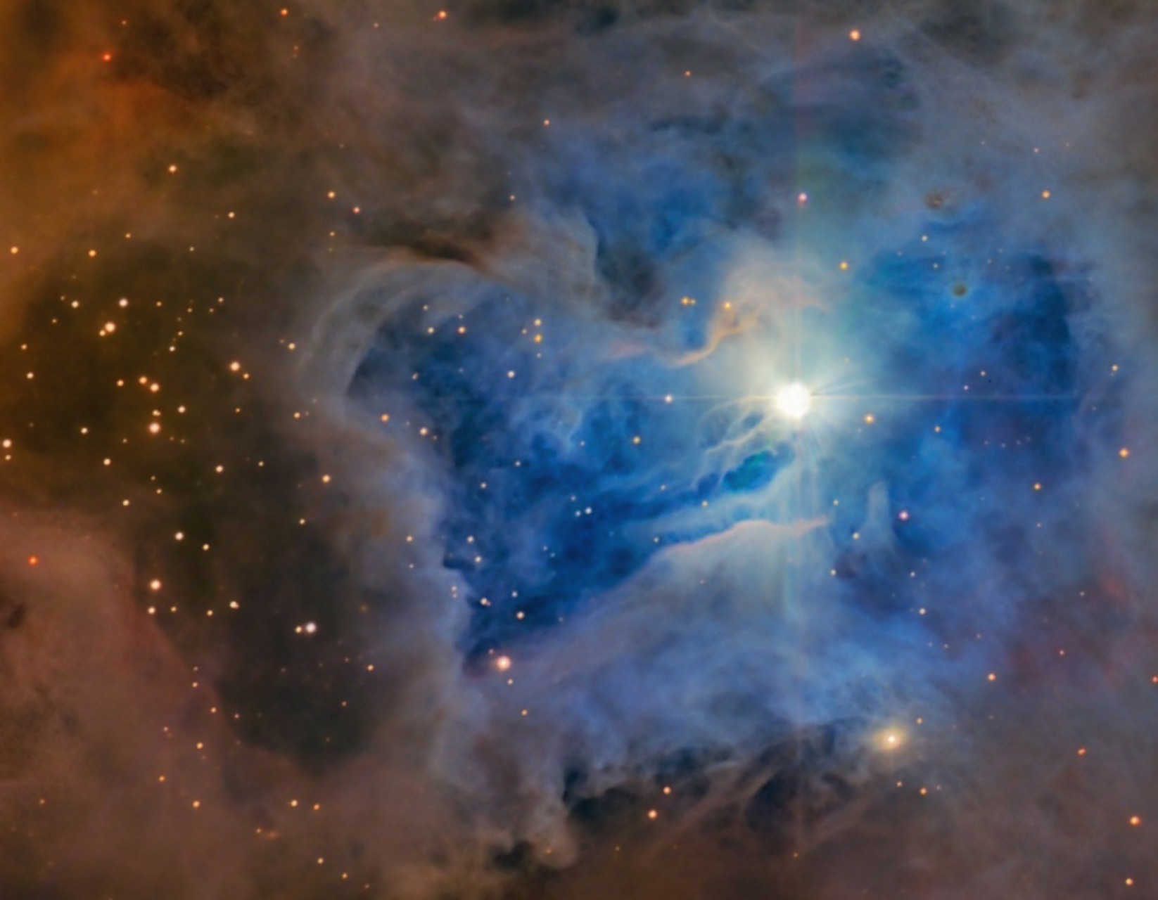 ngc 7023: 鸢尾花星云 #apod天文酷图#02 #天文酷图# 【 ngc 7023