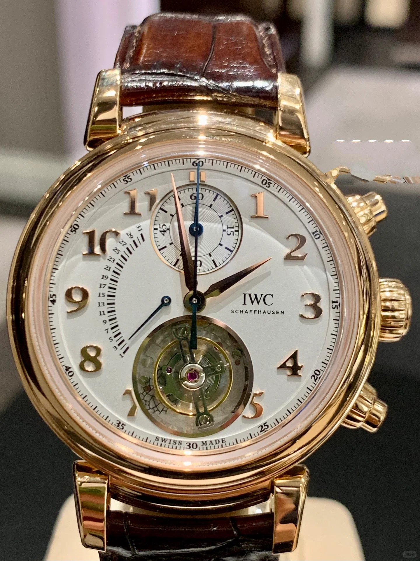 iwc万国达文西系列陀飞轮