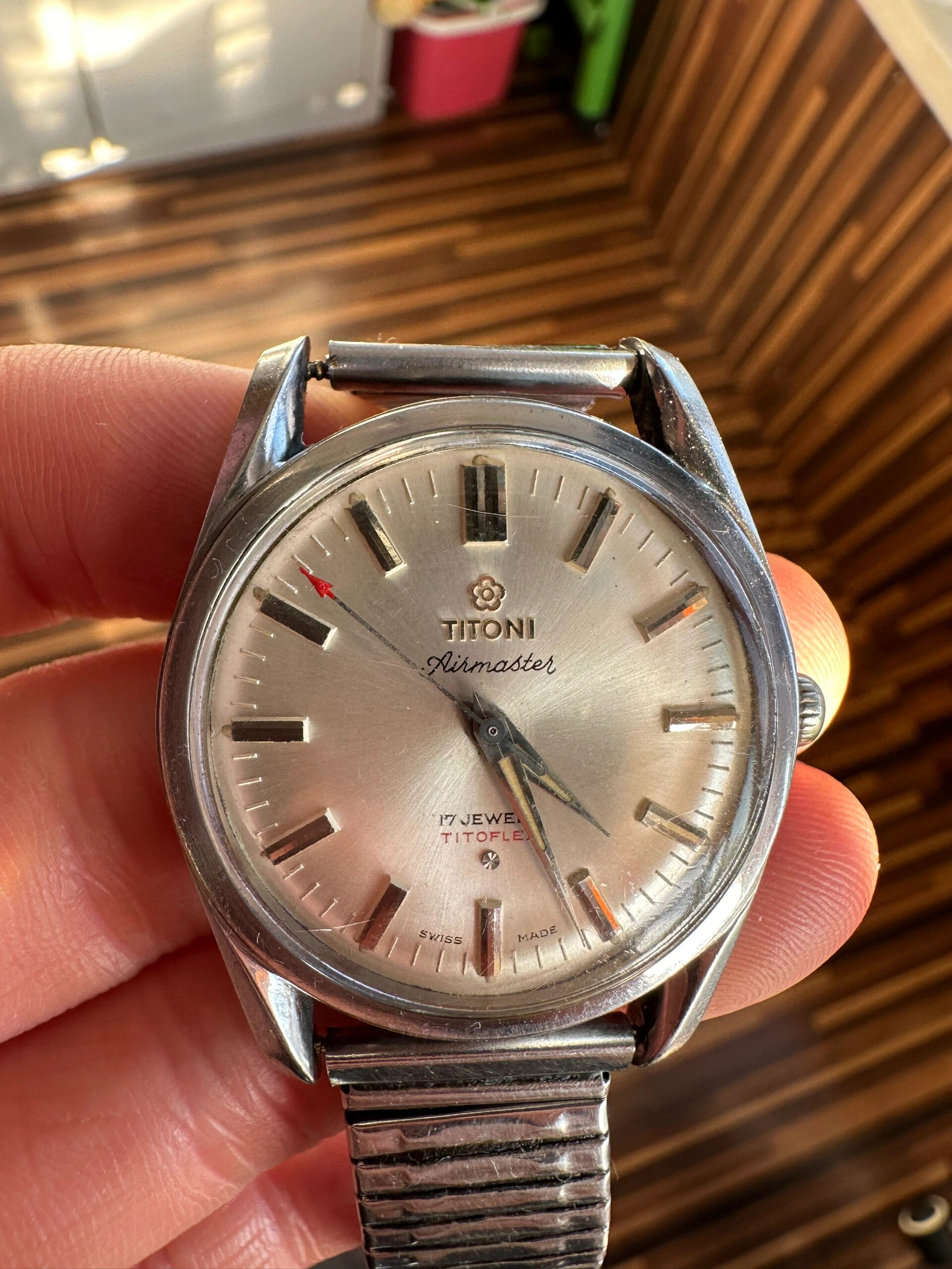 老手表新收的三块