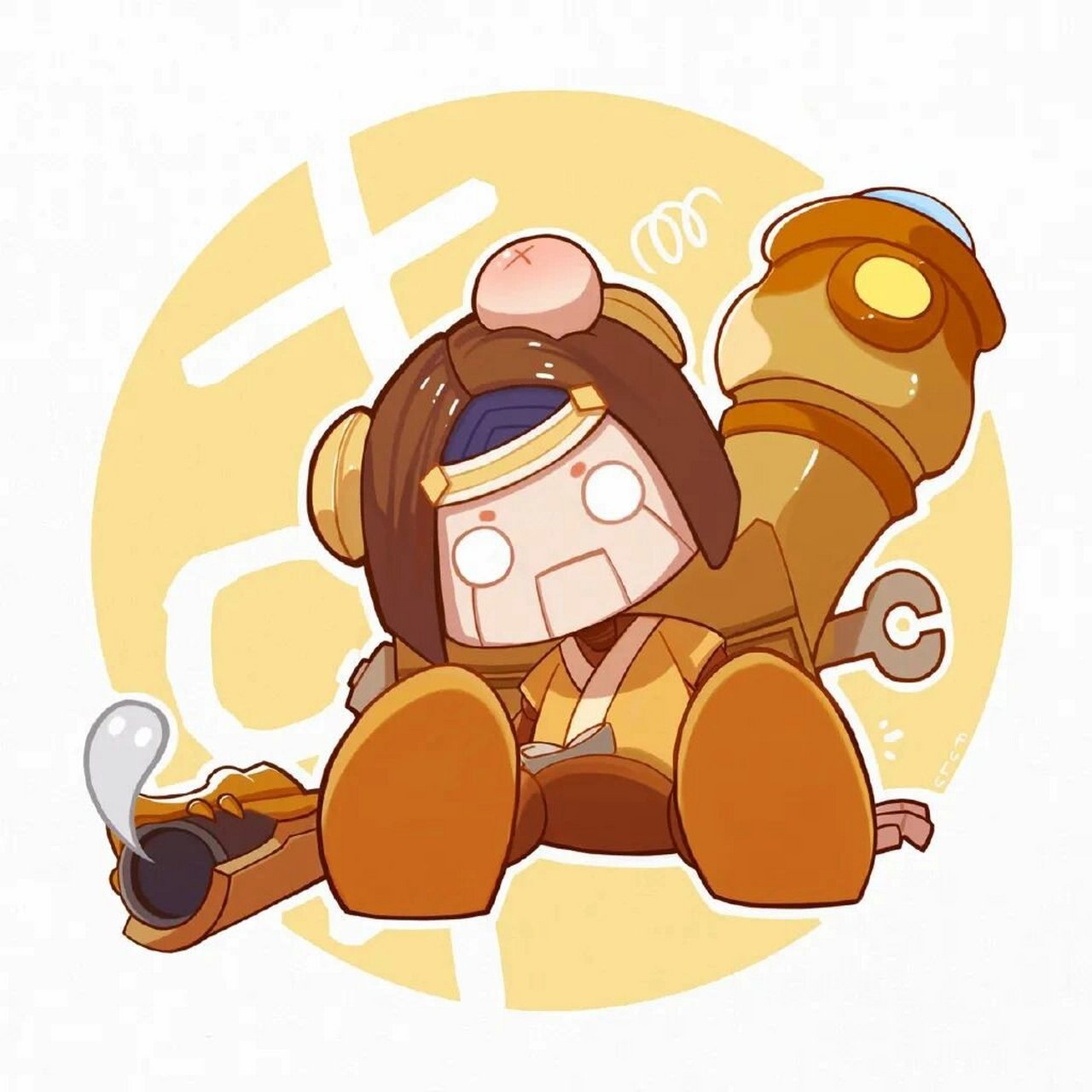 王者荣耀英雄头像——鲁班七号