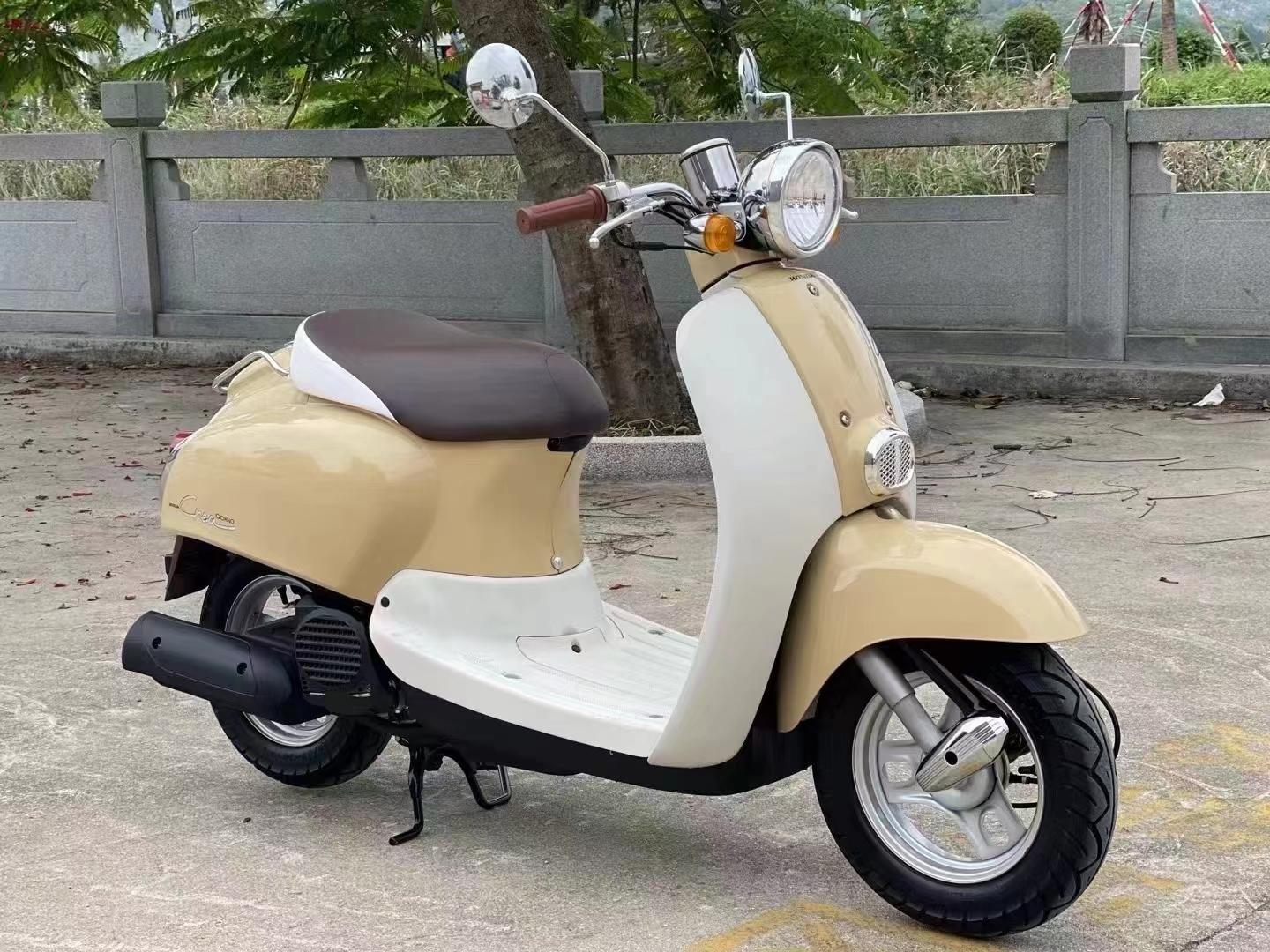 本田 giorno af54期复古本田小龟踏板摩托车推荐  四冲程 水冷 排量