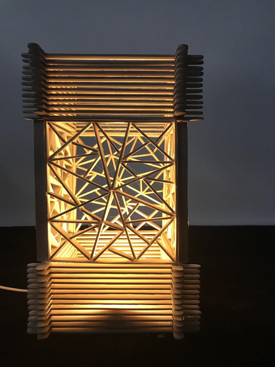 灯具作业 立体构成 灯具设计 手工制作