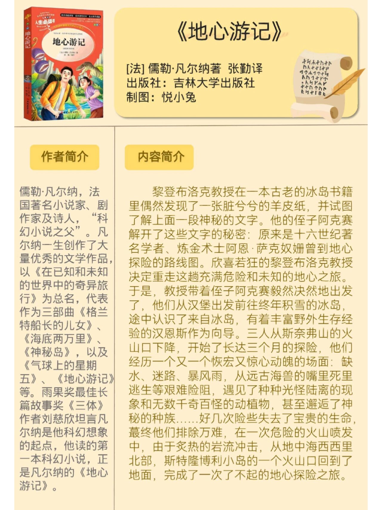 97读书笔记|超越时空的幻想世界地心游记