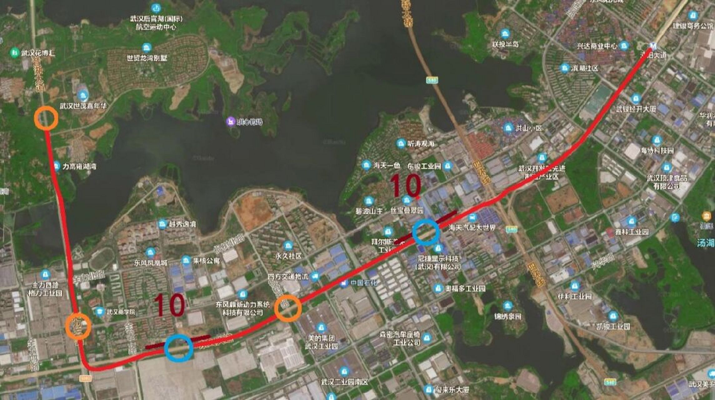 武汉地铁3号线规划图 武汉地铁3号线规划起于知音,终于宏图大道,共设3