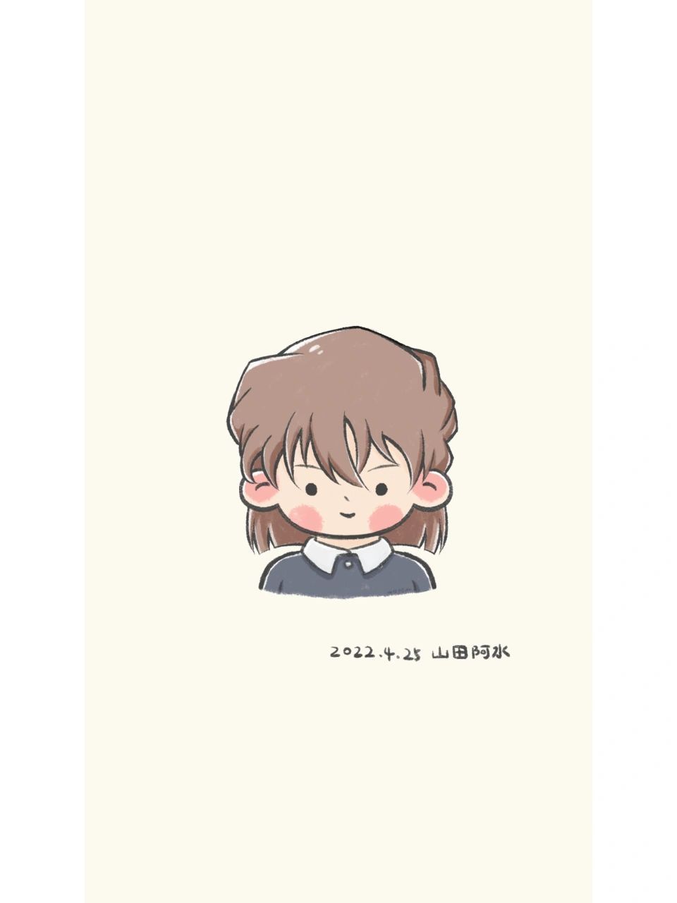 【每日一画|简笔画|灰原哀|附过程】 灰原哀来啦