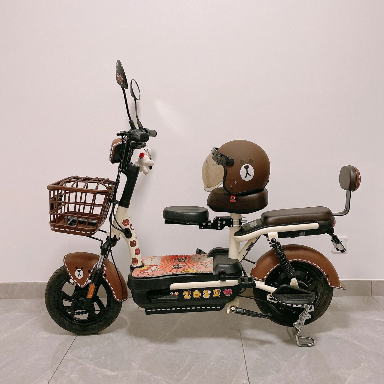 台铃电动车小金蜜(续航70km 到手1800送锁 头盔) 简单改造 轻松get网