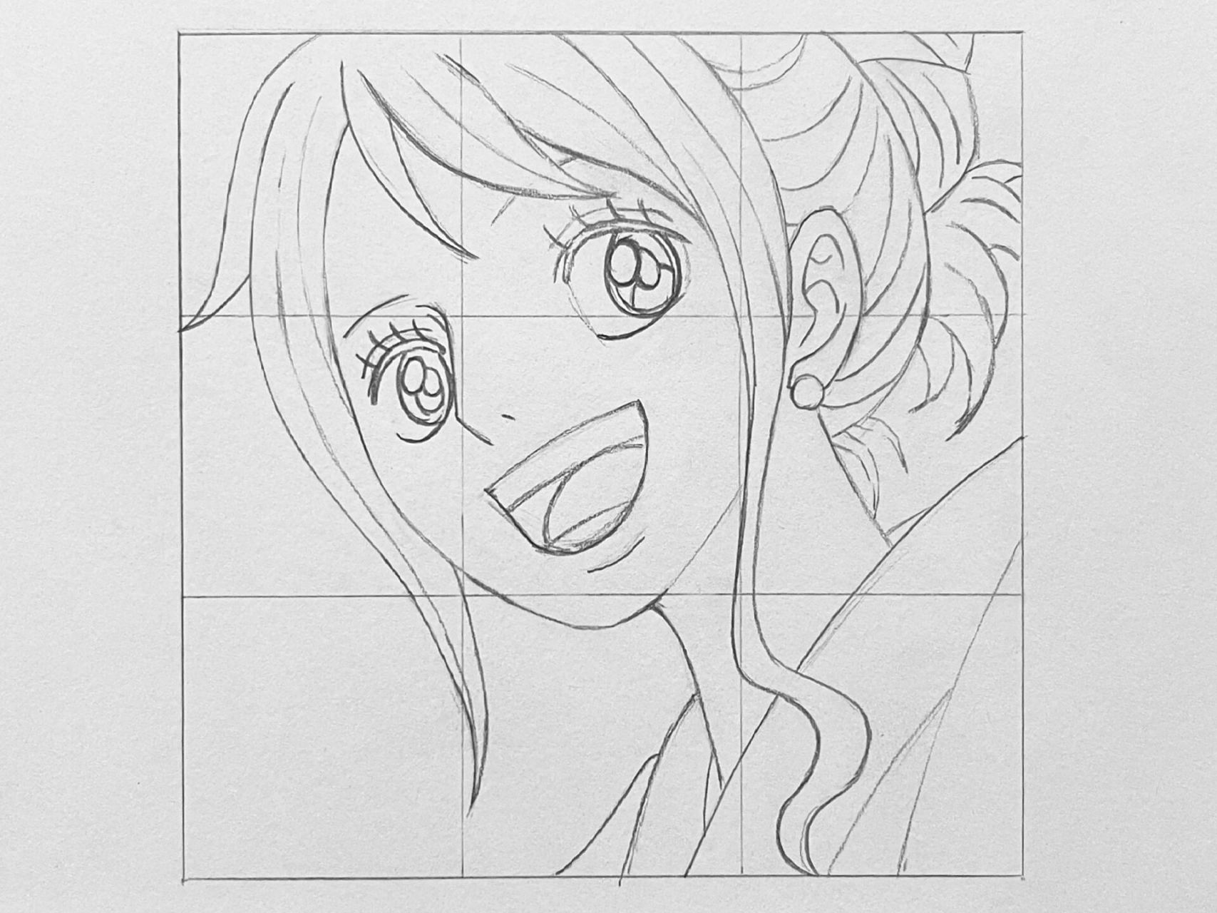 手把手教你画7915海贼王～娜美 工具:勾线笔,铅笔 #海贼王# #娜美