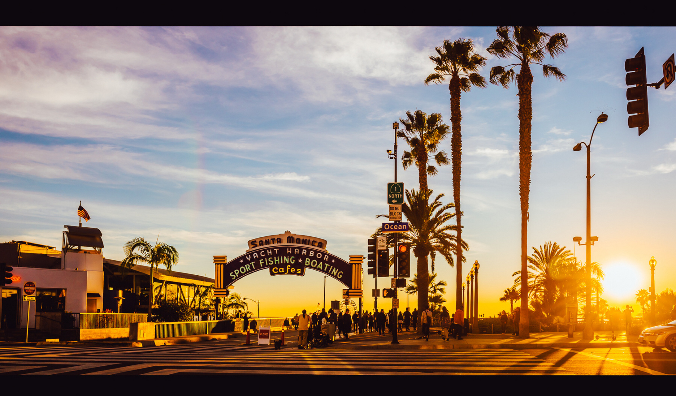 圣塔莫妮卡,加州66号公路上最美的海滩 一部《阿甘正传》让我对加州的