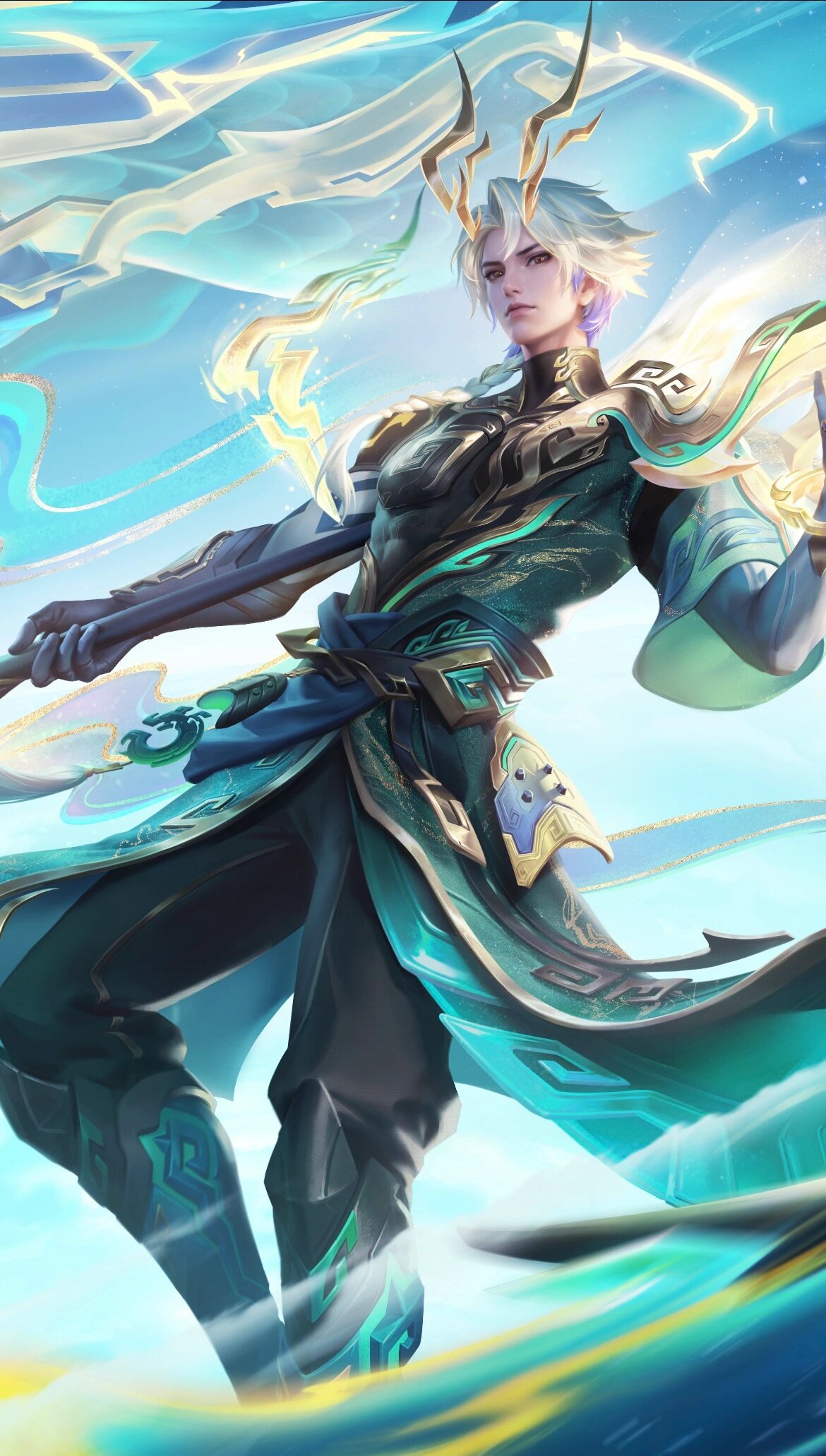 王者荣耀|赵云-乘龙·铭钟鼎 高清海报