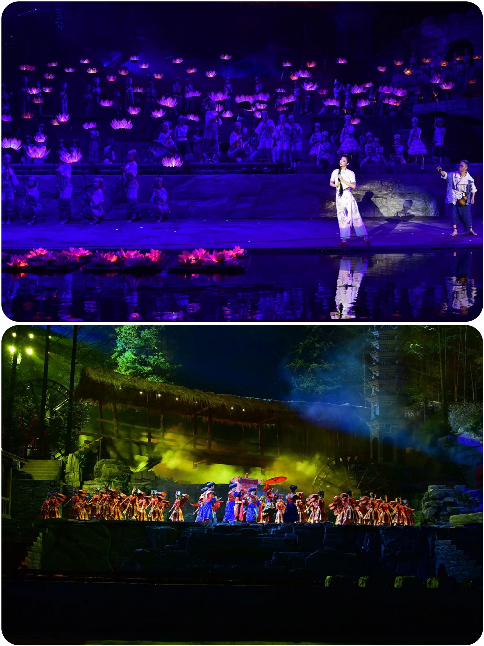 凤凰古城大型森林剧场|边城演出门票 凤凰古城边城演出门票大型森林