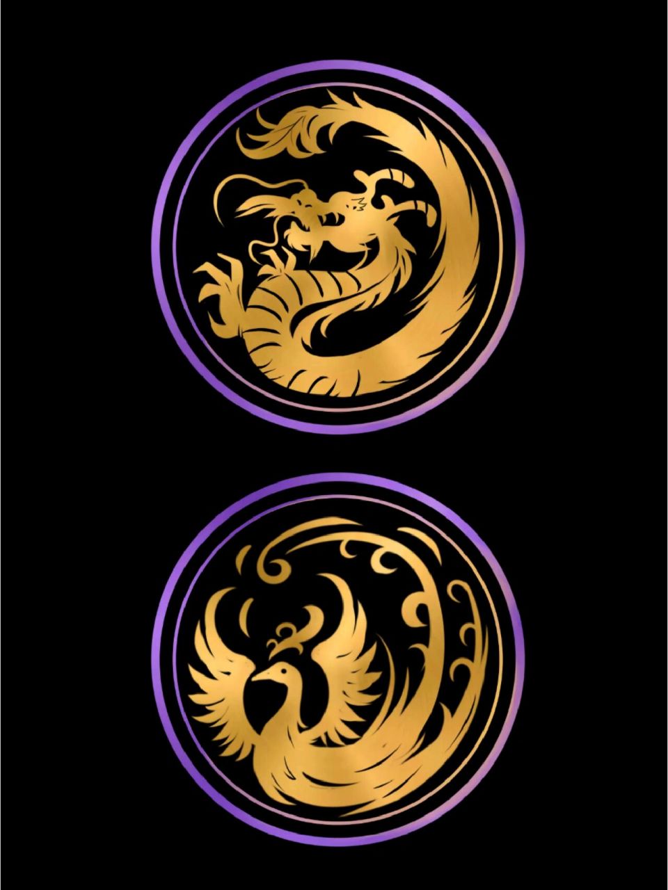 png 今日分享 97国潮传统【龙凤纹】纹样png素材60156015