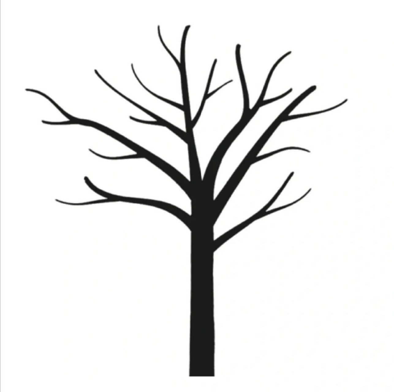 创意美术 树干 手工素材分享