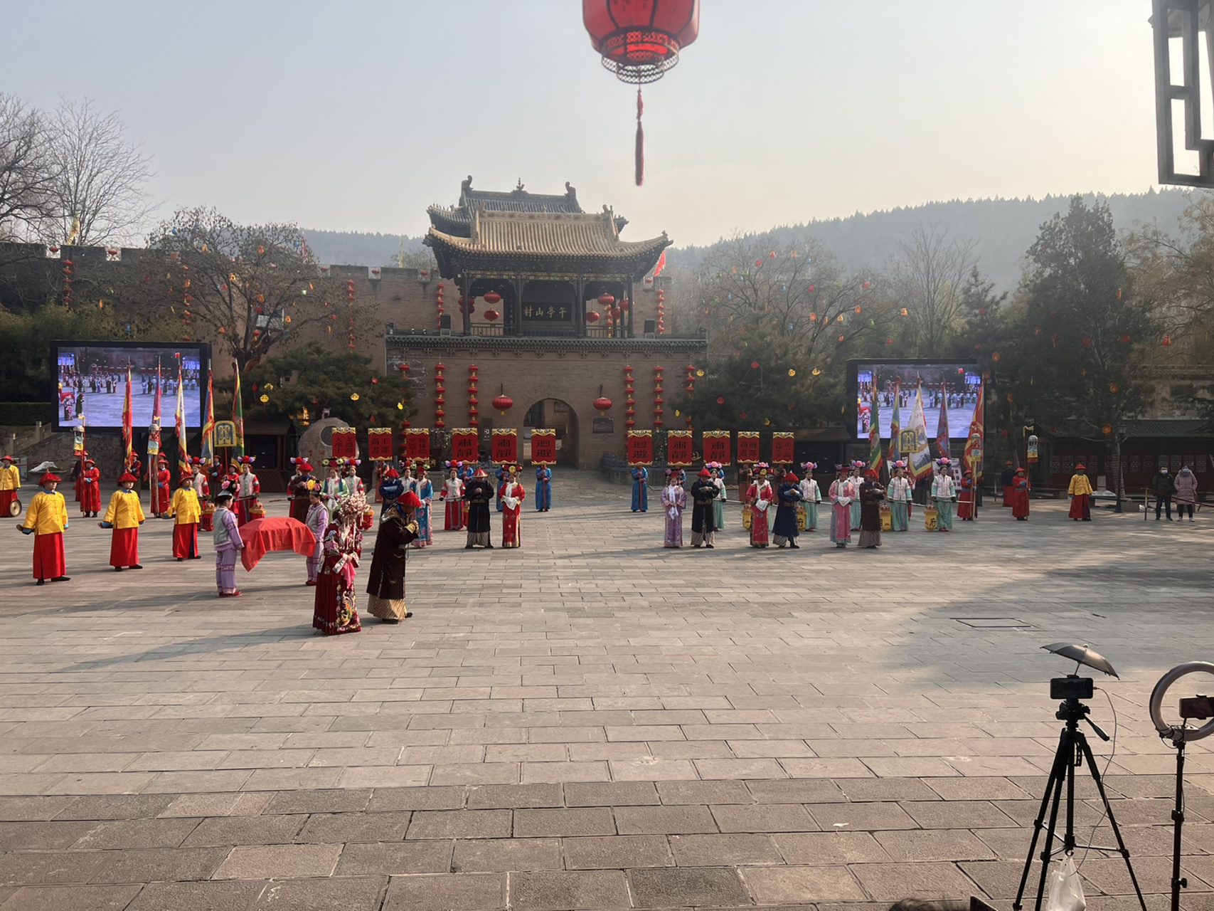 皇城相府一日游 元旦没事开车自驾到皇城相府 门票 80  现在有优惠扫