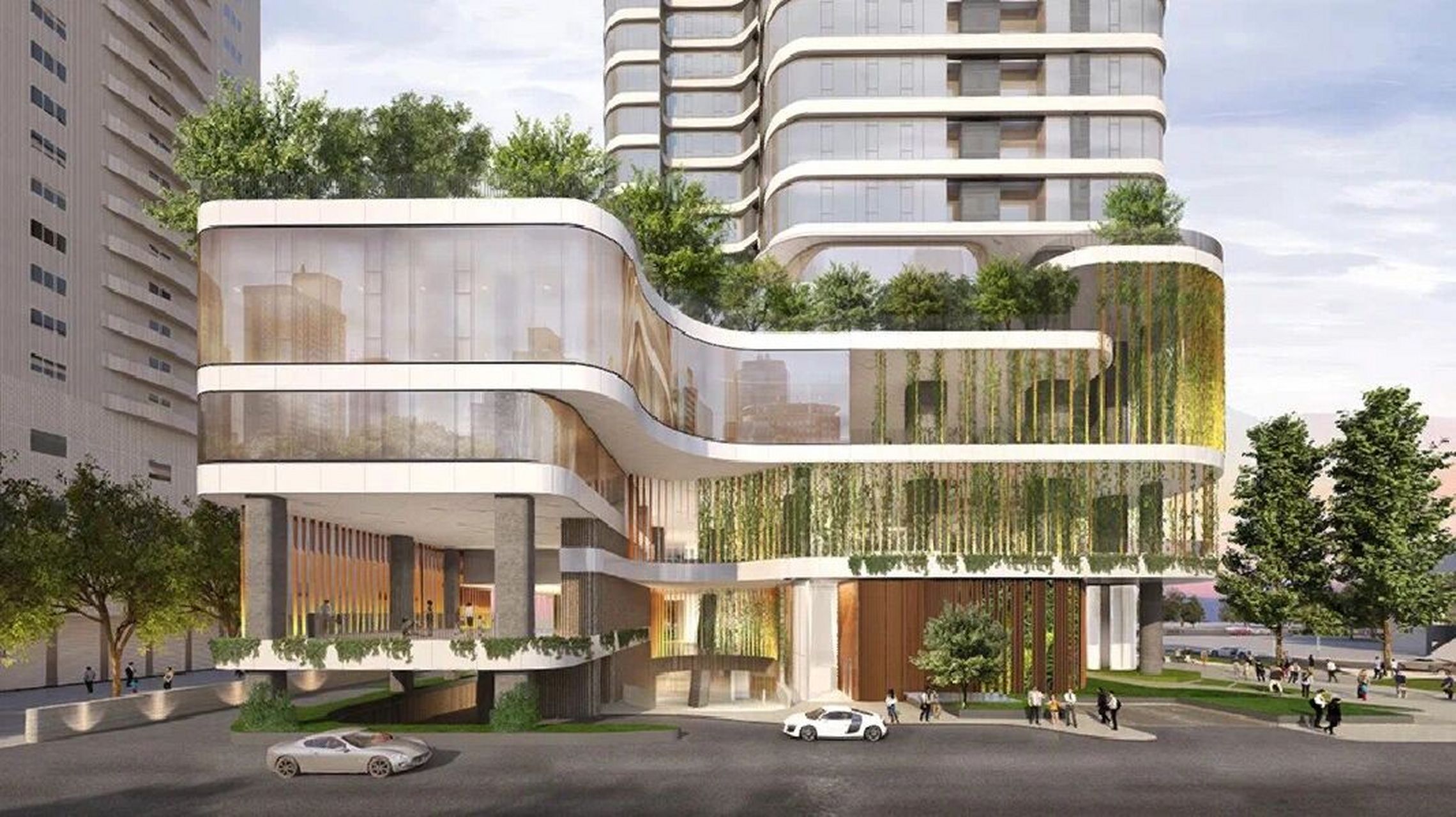 螺旋式群房——aedas 仁恒深之源(备案名仁恒世纪大厦)项目位于深圳