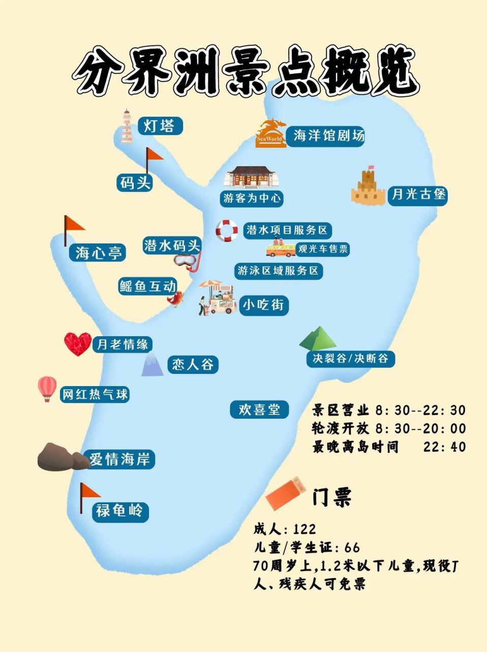 分界洲岛吃喝玩90240怎么玩72最全自驾攻略73 五一黄金小长假