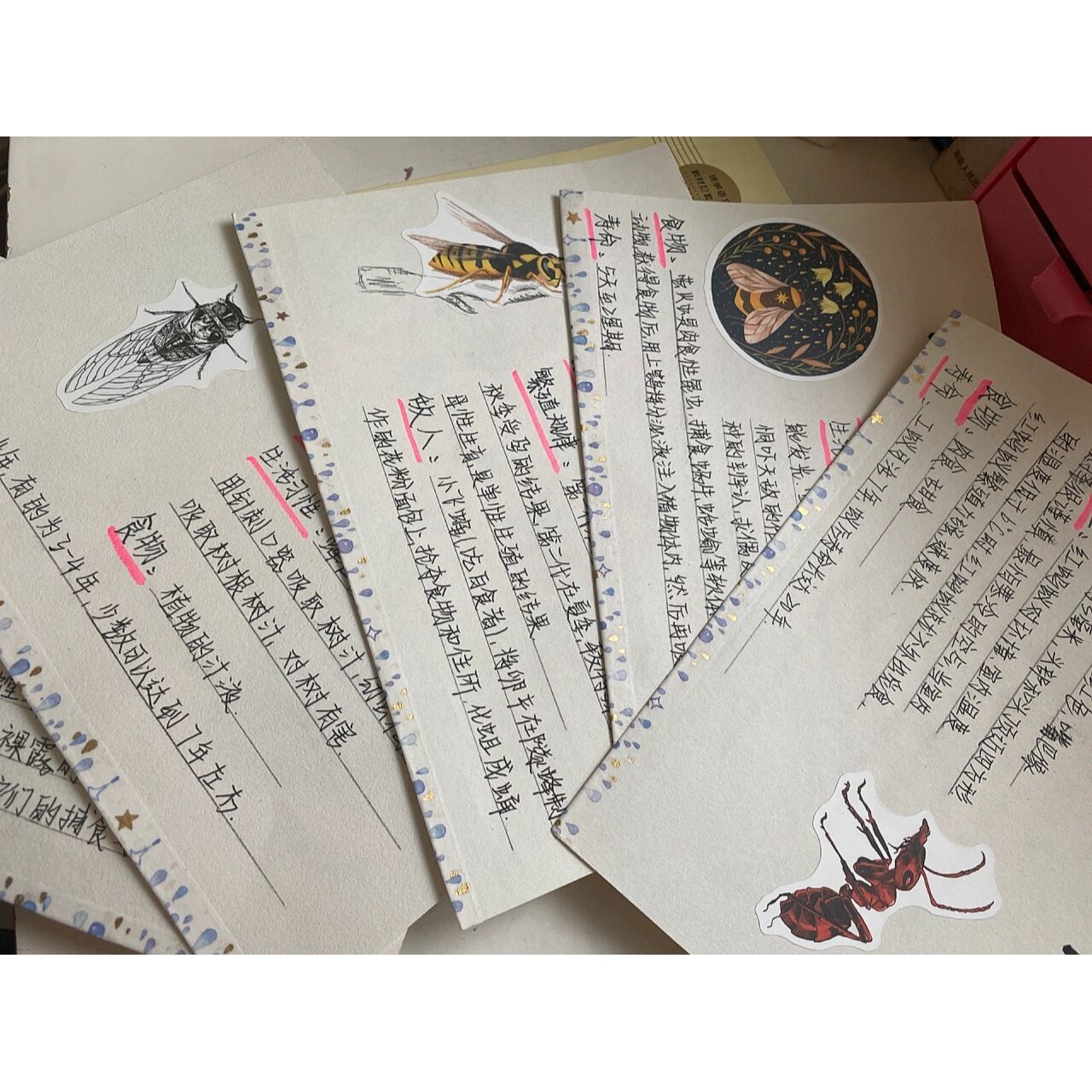 昆虫记昆虫资料卡片图片