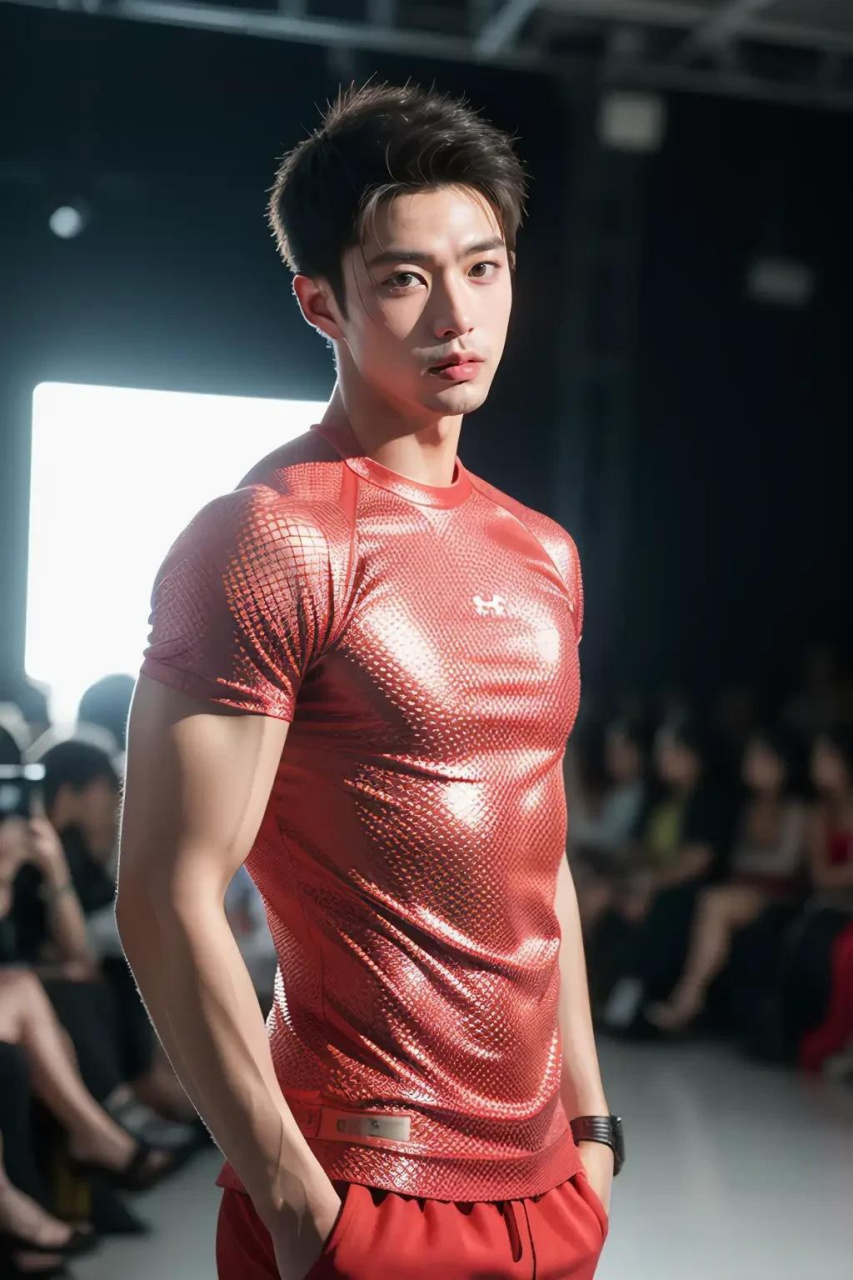 时尚男模,闪耀舞台.