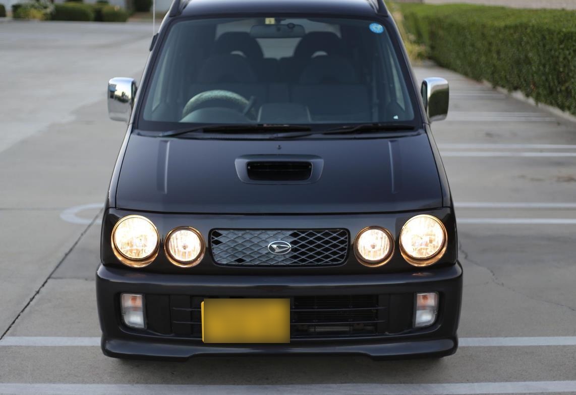 方盒子系列1999款大发move aero down定制版轻型小货车