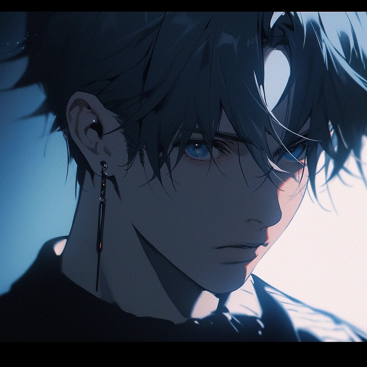 孤单感十足的动漫男生头像 #氛围感头像# #微信头像# #动漫分享