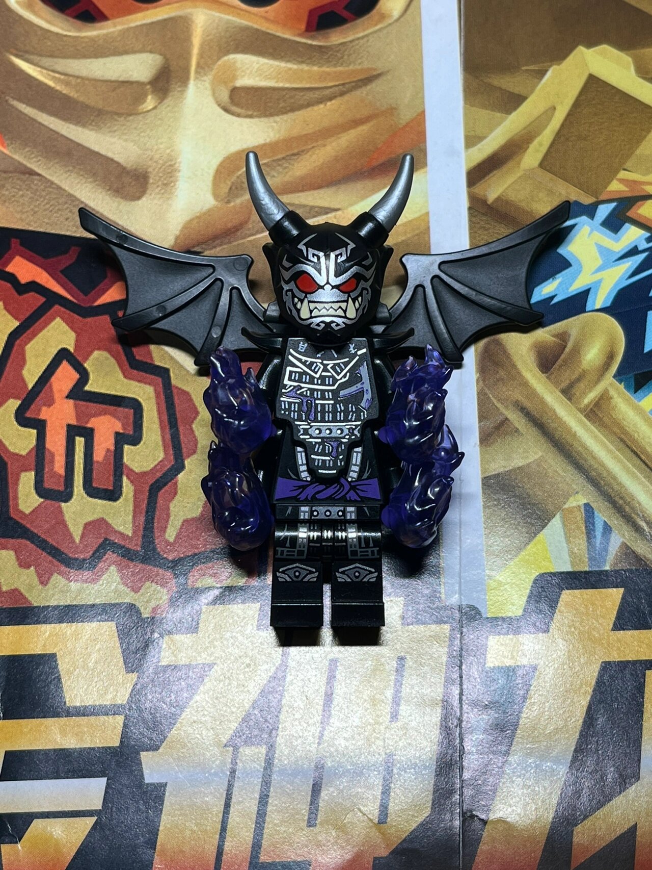 乐高幻影忍者njo778 鬼怪加满都 和njo774鬼怪劳埃德moc展示 : 闲鱼