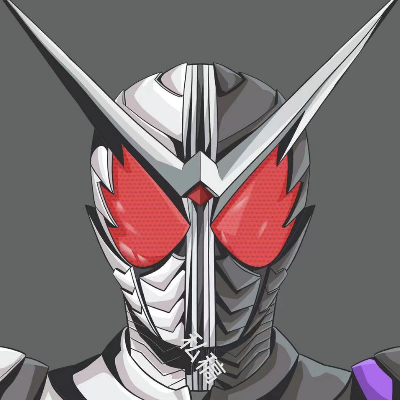 procreate# #假面骑士# #画画# #头像约稿# #假面骑士w