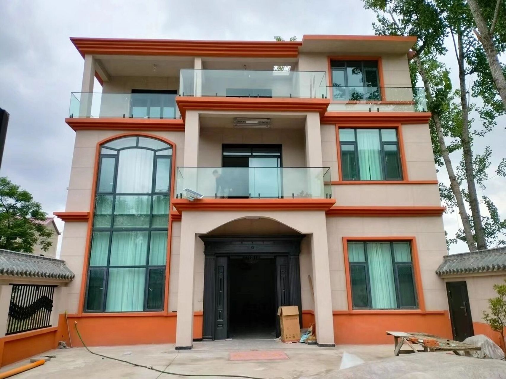 玻璃护栏# #玻璃扶手# #简约装修# #阳台扶手# #极窄# #阳台