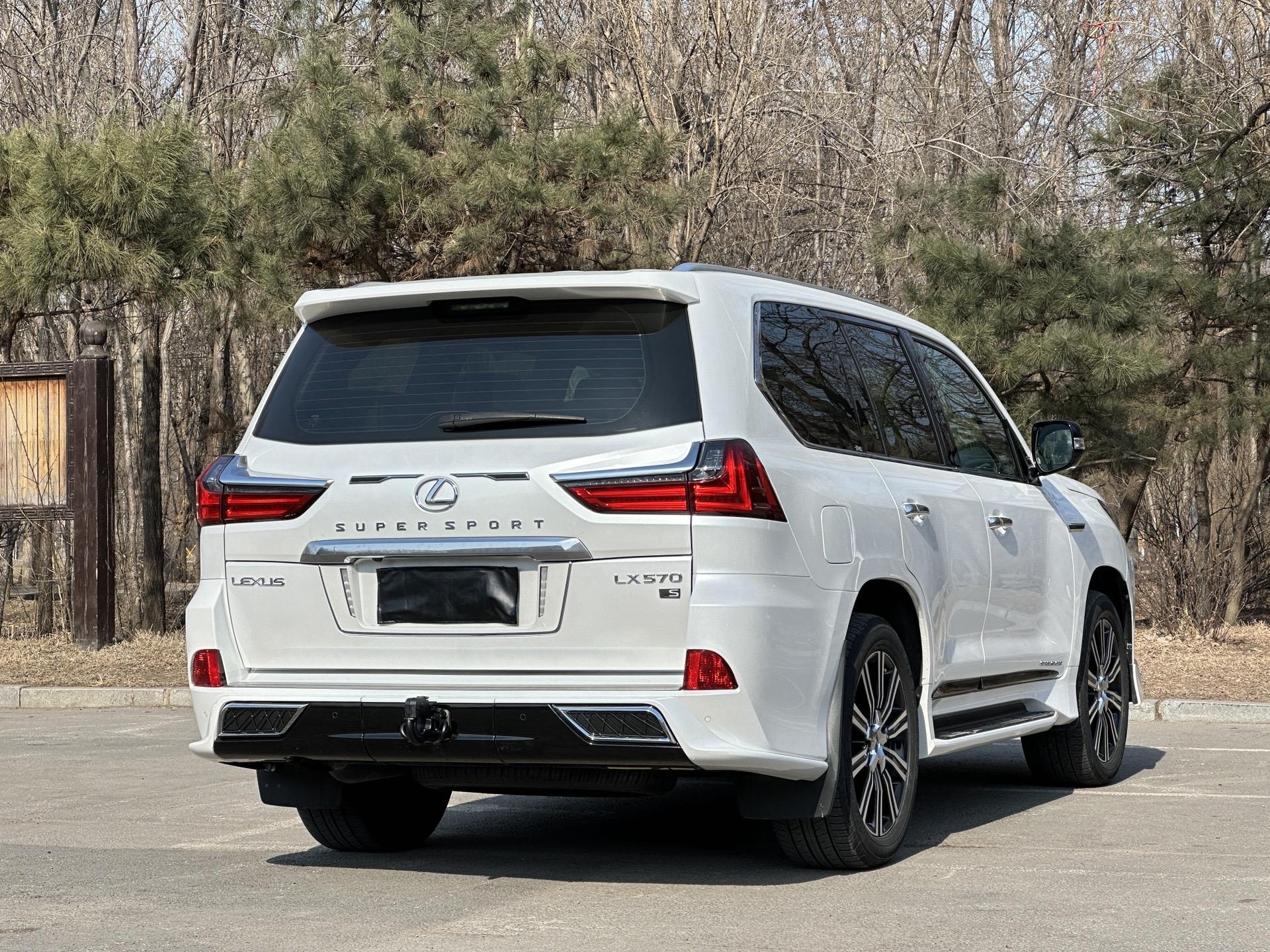 20年雷克萨斯lx570 super sport超级运动