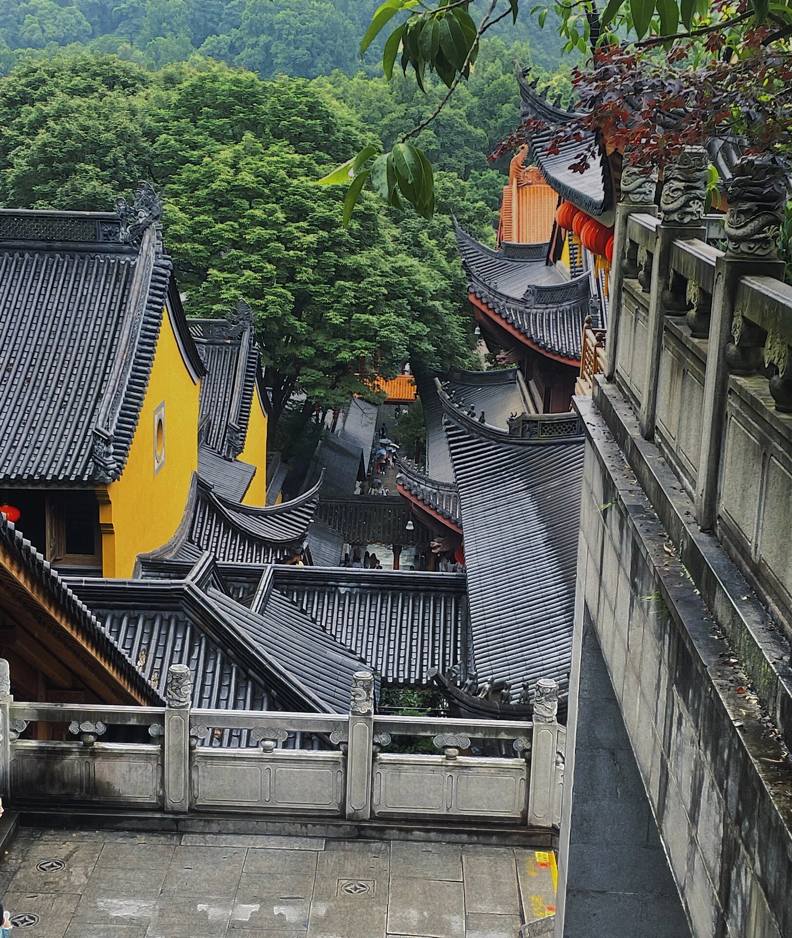 刚从飞来峰灵隐寺回来,整理一个路线