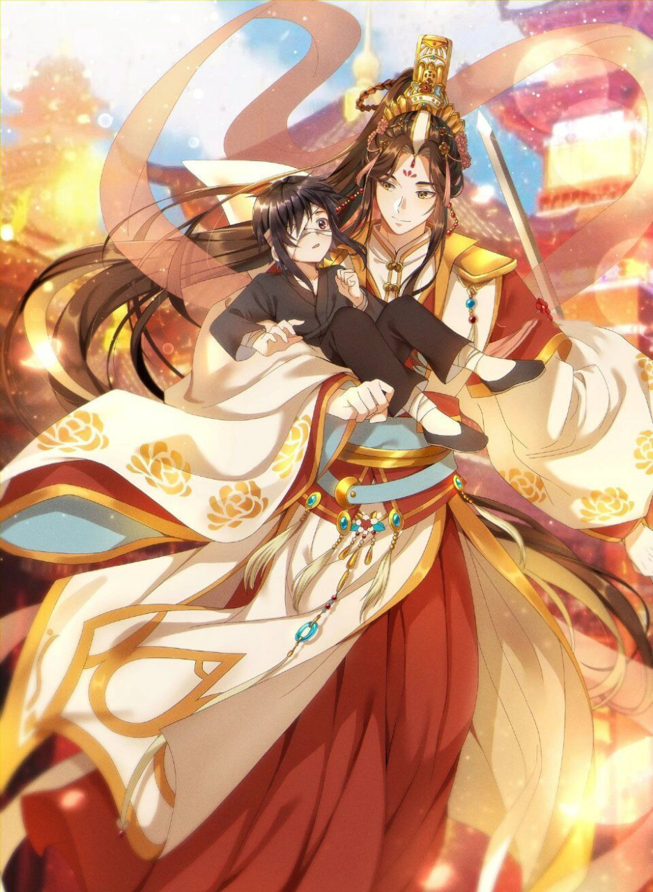 天官赐福-壁纸 天下无不散之筵席,但我永远不会离开你     宝子们情人