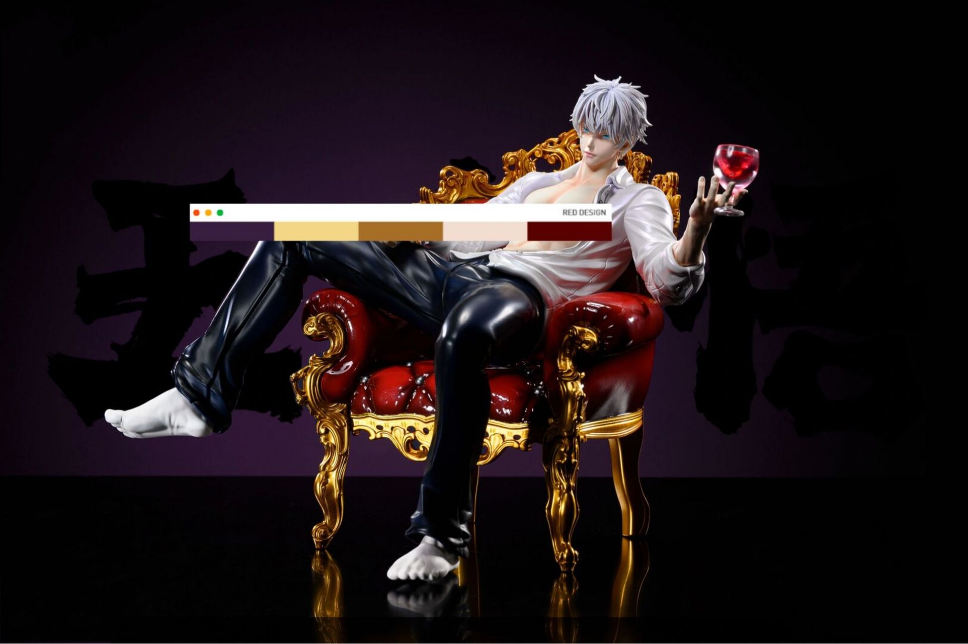 手办# #gk雕像# #五条悟# #咒术回战