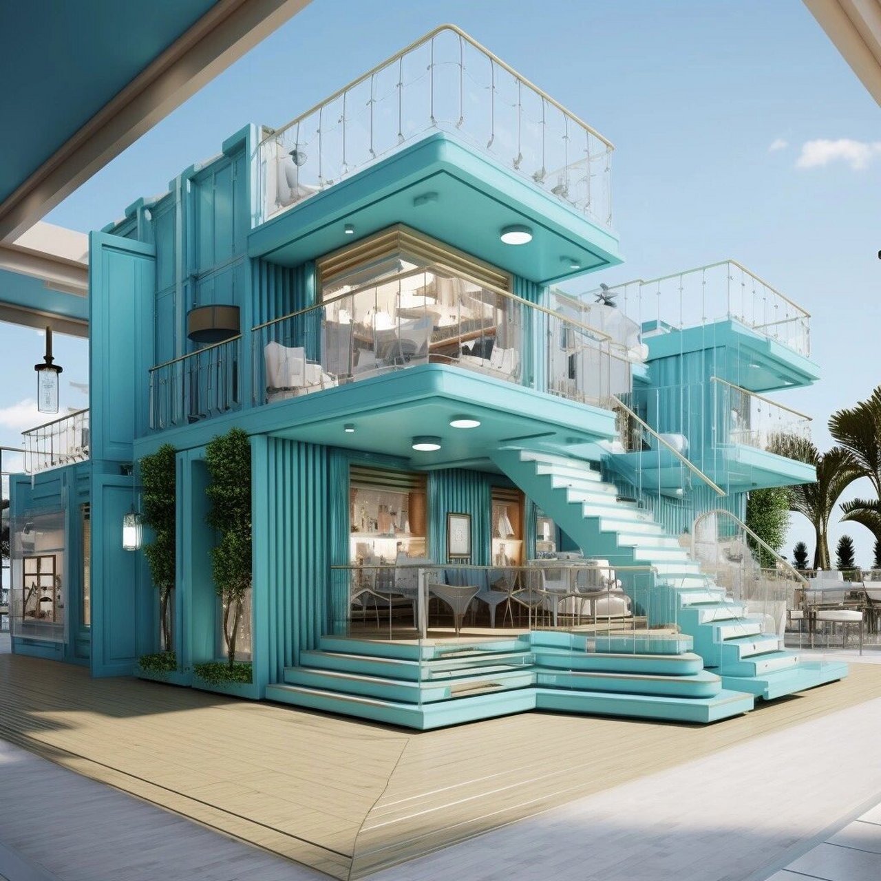 蒂芙尼蓝——集装箱奢侈品宝藏店 蒂芙尼蓝(tiffany blue)是一种青