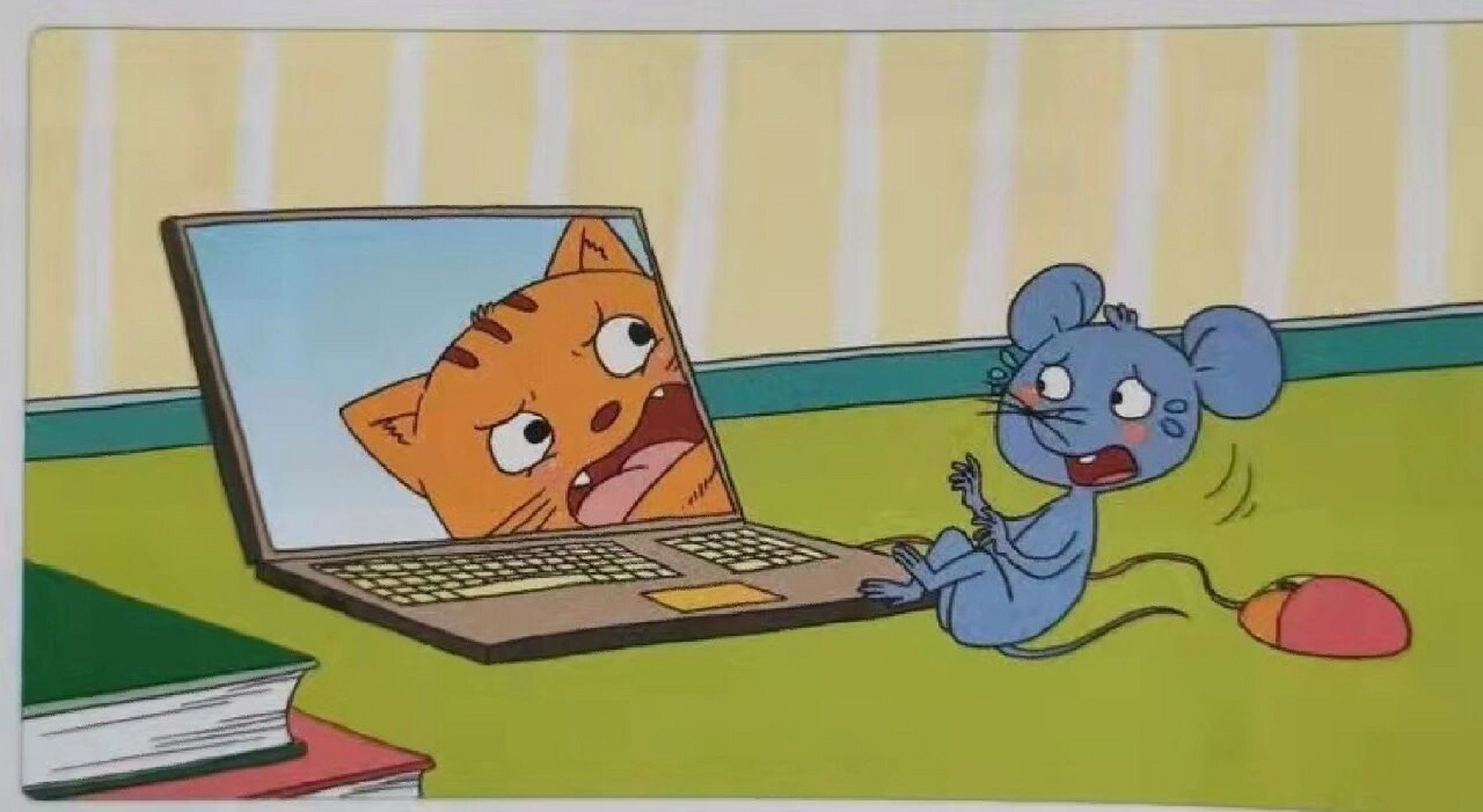 看图写话 猫和老鼠 好词好句 《猫和老鼠》好词好句积累 夜幕降临