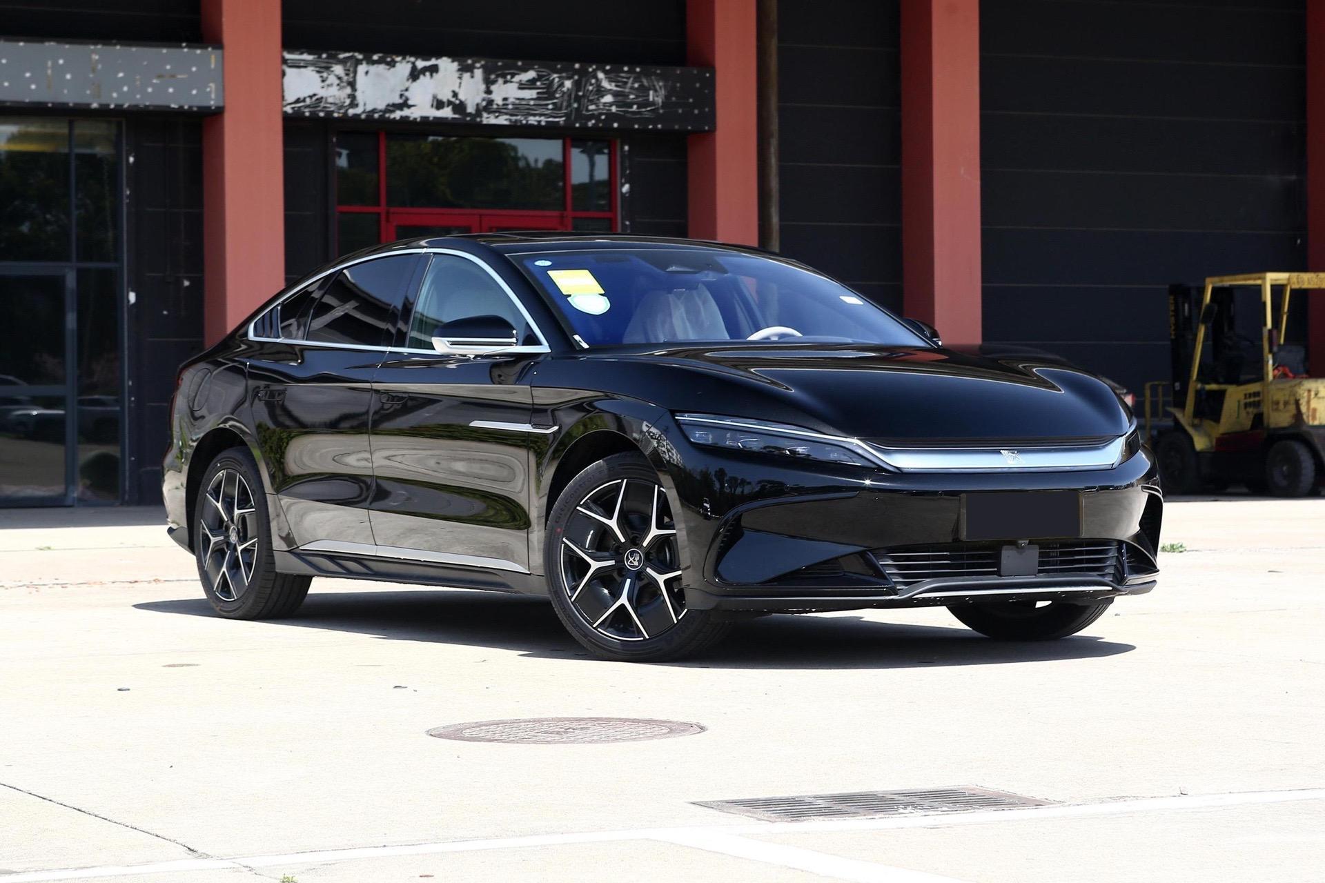 24款比亚迪汉ev 裸车来到了16!落地16大!